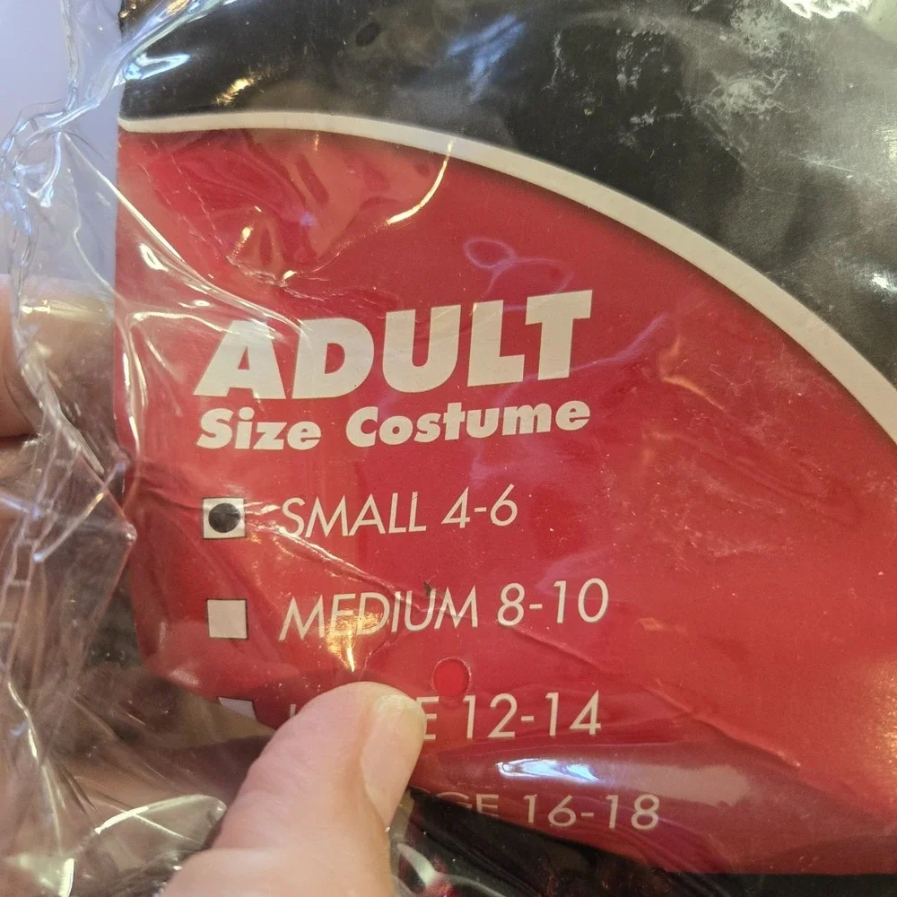 Spirit costumes Adult Womens Size S‎ 4-6 dark Vampire mistress Costume Halloween - Picture 4 of 4